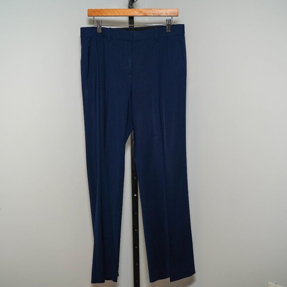 Theory Emery Tailor Wide Leg Wool Women's Trousers - Size 6 - Picture 3 of 5